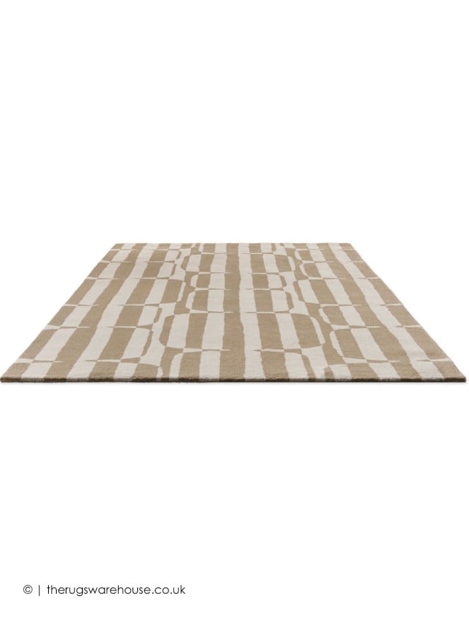 Lohko Stripe Beige Rug - 6