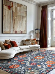 Suzani Nordic Rug - Thumbnail - 2