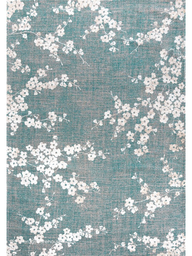 Sakura Lake Blue Rug - 9