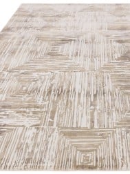 Kuza Portrait Beige Rug - Thumbnail - 9