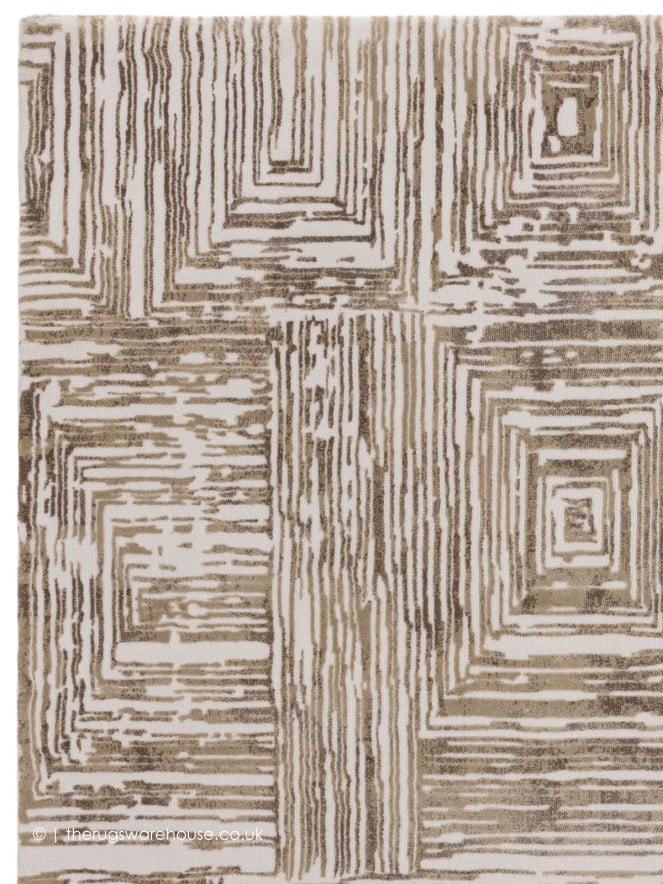 Kuza Portrait Beige Rug - 7