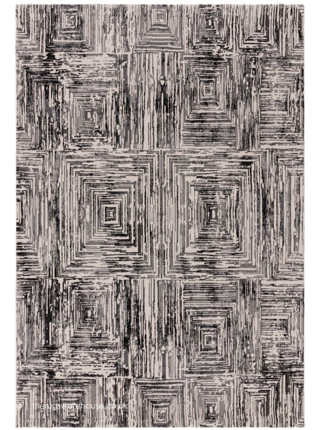 Kuza Portrait Grey Rug - 9