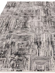 Kuza Portrait Grey Rug - Thumbnail - 8