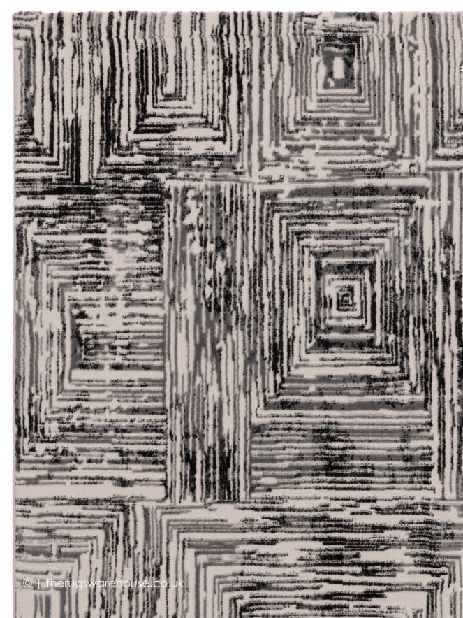 Kuza Portrait Grey Rug - 7