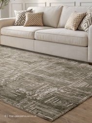 Kuza Portrait Khaki Rug - Thumbnail - 2