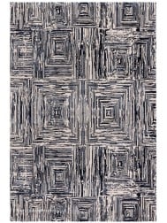 Kuza Portrait Navy Rug - Thumbnail - 8